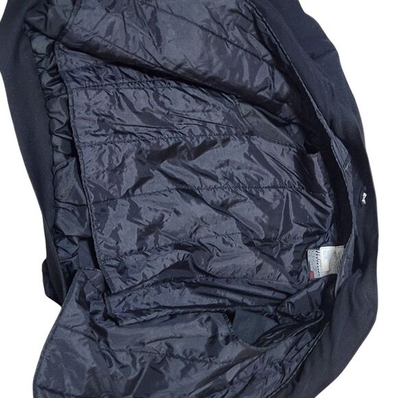 Vintage Neptune Garment Company Jacket Size 52 Regular Black Vest Insert Zip Up - Picture 5 of 15